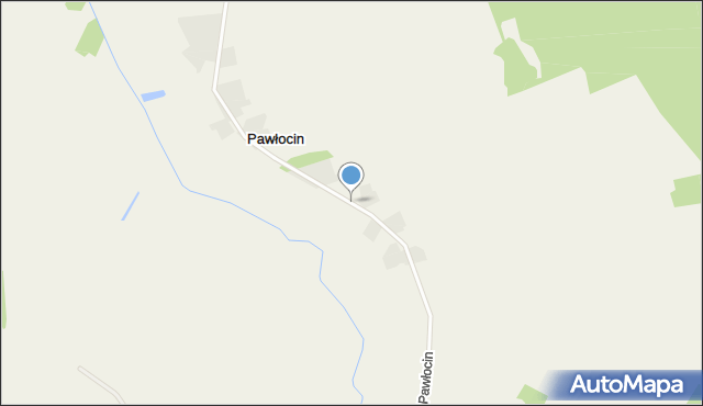 Pawłocin, Pawłocin, mapa Pawłocin