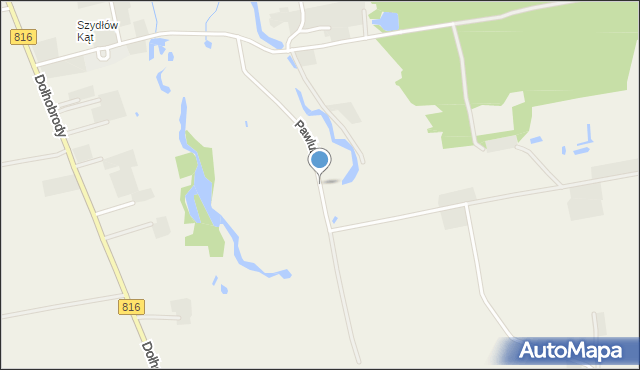Pawluki, Pawluki, mapa Pawluki