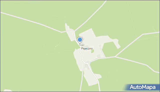 Sterków, Pajęczno, mapa Sterków