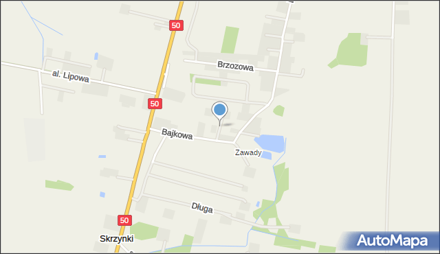 Bońki, Perłowa, mapa Bońki