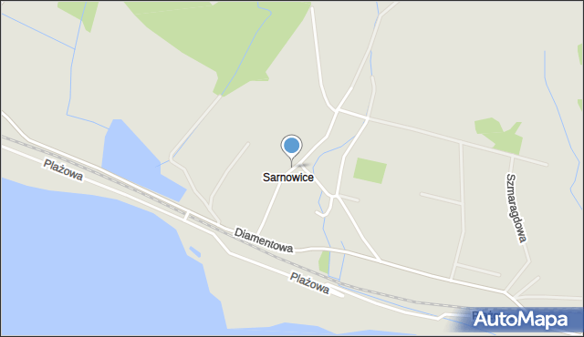 Otmuchów, Perłowa, mapa Otmuchów