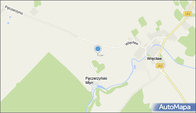 Pęczerzyński Młyn, Pęczerzyński Młyn, mapa Pęczerzyński Młyn