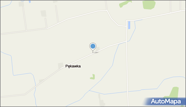 Pękawka gmina Sońsk, Pękawka, mapa Pękawka gmina Sońsk