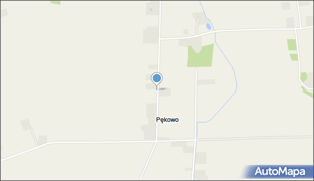 Pękowo, Pękowo, mapa Pękowo