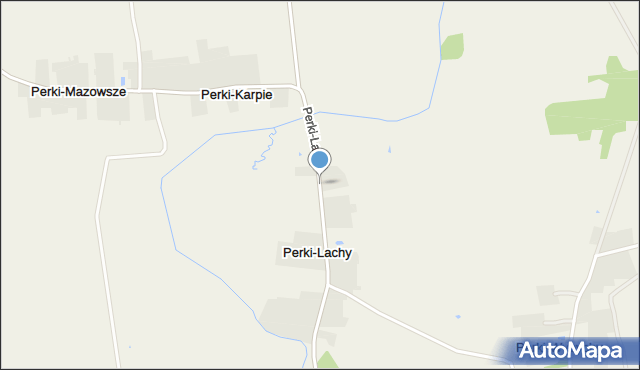 Perki-Lachy, Perki-Lachy, mapa Perki-Lachy