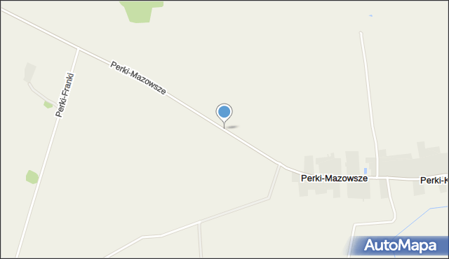 Perki-Mazowsze, Perki-Mazowsze, mapa Perki-Mazowsze