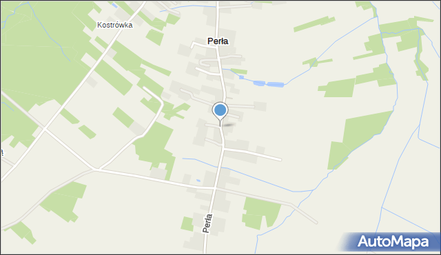 Perła, Perła, mapa Perła