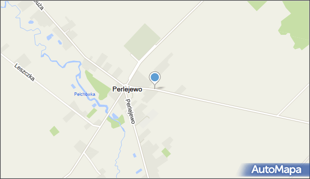 Perlejewo, Perlejewo, mapa Perlejewo