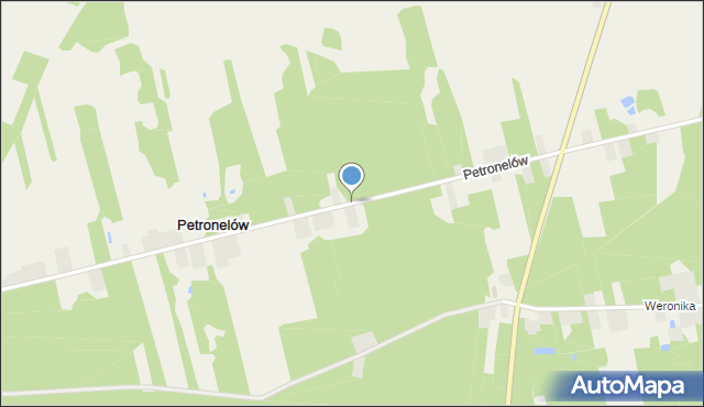 Petronelów, Petronelów, mapa Petronelów