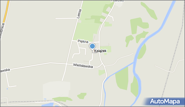 Kłodzko, Piękna, mapa Kłodzka