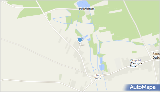 Ludwinów gmina Małogoszcz, Pierzchnica, mapa Ludwinów gmina Małogoszcz