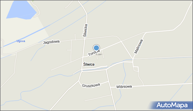 Otmuchów, Pigwowa, mapa Otmuchów