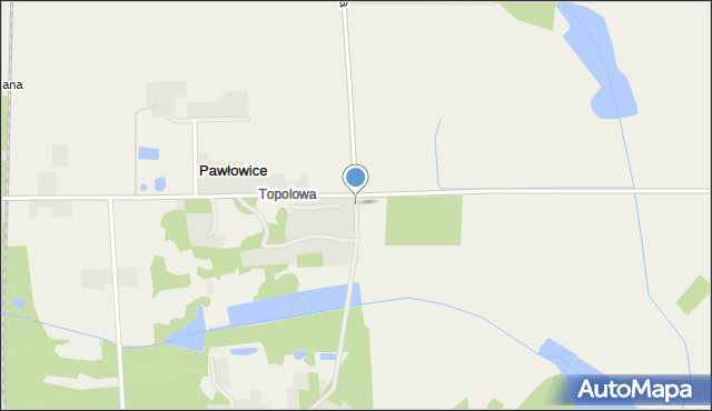 Pawłowice gmina Tarczyn, Piaskowa, mapa Pawłowice gmina Tarczyn