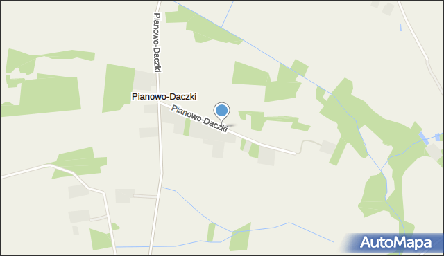 Pianowo-Daczki, Pianowo-Daczki, mapa Pianowo-Daczki