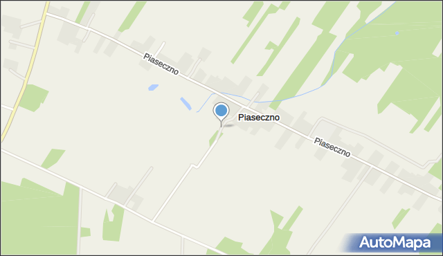 Piaseczno gmina Ludwin, Piaseczno, mapa Piaseczno gmina Ludwin