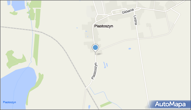 Piastoszyn, Piastoszyn, mapa Piastoszyn