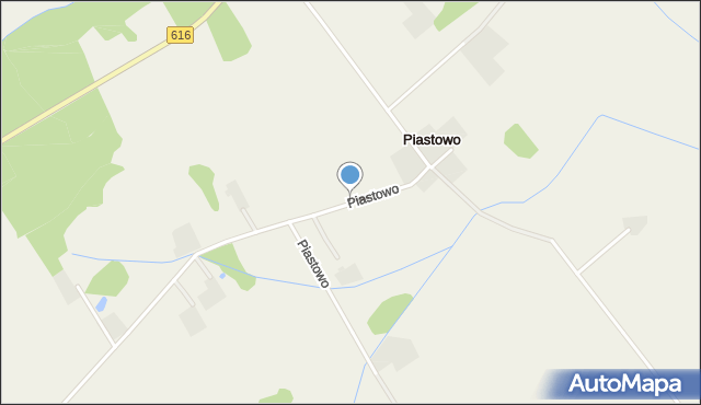 Piastowo gmina Krzynowłoga Mała, Piastowo, mapa Piastowo gmina Krzynowłoga Mała