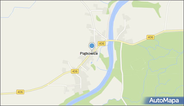 Piątkowice, Piątkowice, mapa Piątkowice