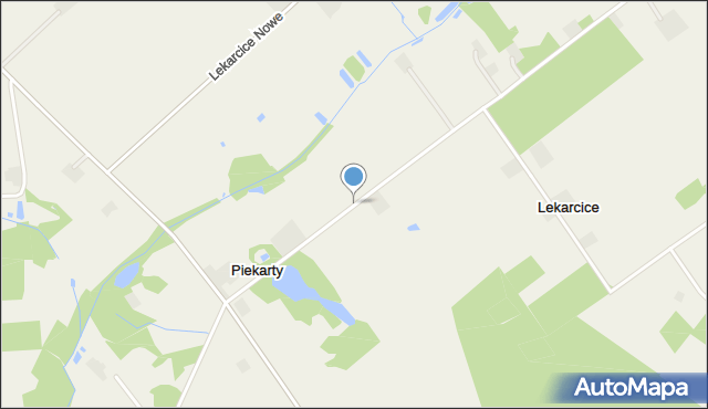 Piekarty, Piekarty, mapa Piekarty