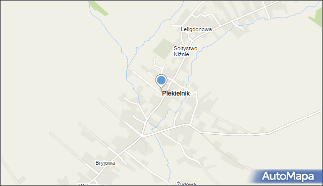 Piekielnik, Piekielnik, mapa Piekielnik