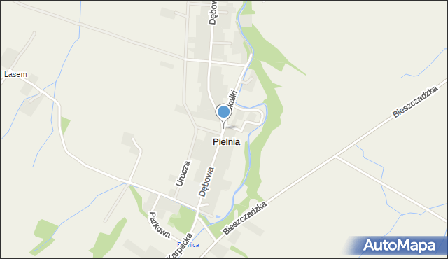 Pielnia, Pielnia, mapa Pielnia