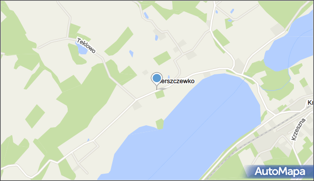 Pierszczewko, Pierszczewko, mapa Pierszczewko