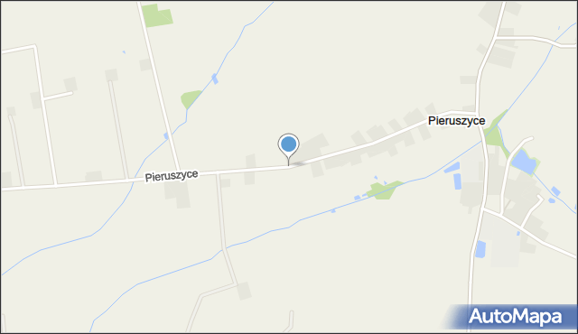 Pieruszyce, Pieruszyce, mapa Pieruszyce