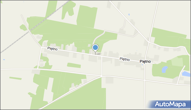 Piętno, Piętno, mapa Piętno