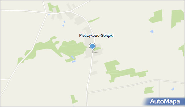 Pietrzykowo-Gołąbki, Pietrzykowo-Gołąbki, mapa Pietrzykowo-Gołąbki