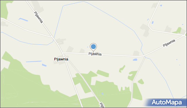 Pijawnia, Pijawnia, mapa Pijawnia