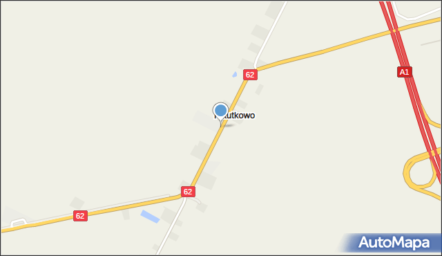 Pikutkowo, Pikutkowo, mapa Pikutkowo