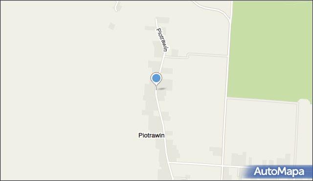 Piotrawin gmina Jastków, Piotrawin, mapa Piotrawin gmina Jastków