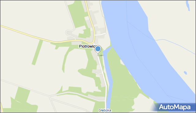 Piotrowice gmina Zawichost, Piotrowice, mapa Piotrowice gmina Zawichost