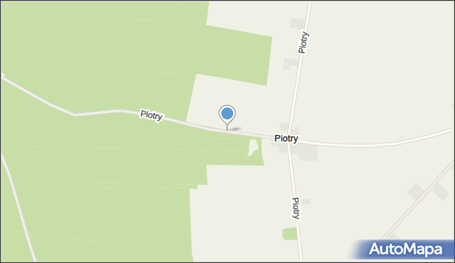 Piotry, Piotry, mapa Piotry