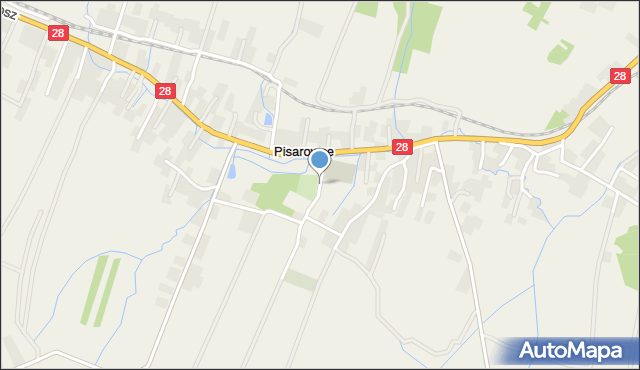 Pisarowce, Pisarowce, mapa Pisarowce