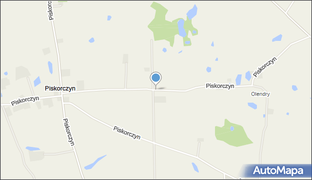 Piskorczyn, Piskorczyn, mapa Piskorczyn