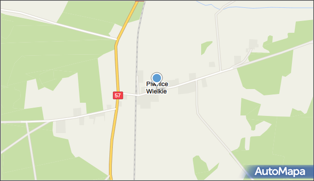 Piwnice Wielkie, Piwnice Wielkie, mapa Piwnice Wielkie