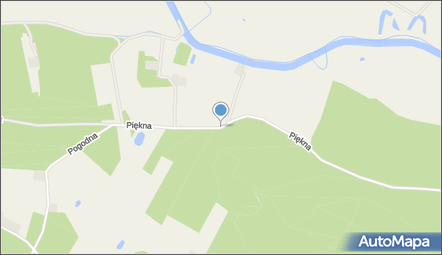 Szkocja gmina Szubin, Piękna, mapa Szkocja gmina Szubin