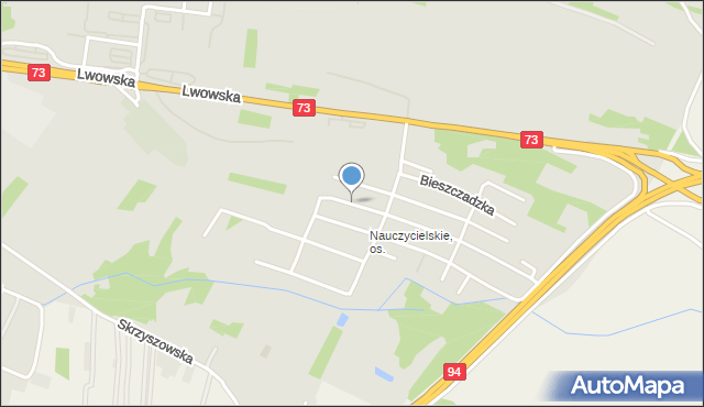 Tarnów, Pirenejska, mapa Tarnów