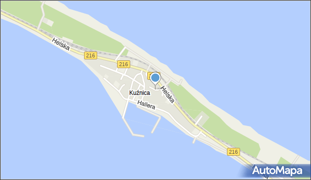 Jastarnia, Plac Rybaków, mapa Jastarnia