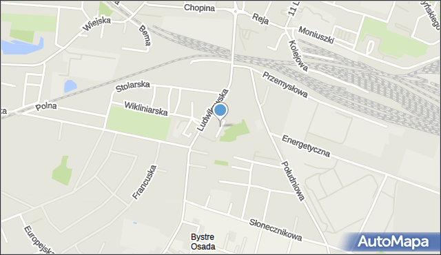 Oleśnica, Plac Fatimski, mapa Oleśnica