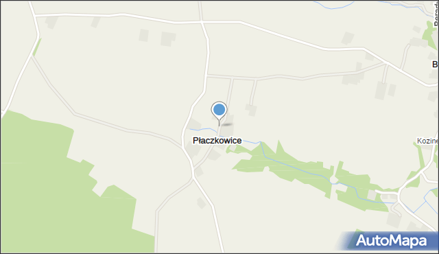 Płaczkowice, Płaczkowice, mapa Płaczkowice