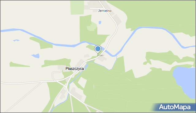 Płaszczyca, Płaszczyca, mapa Płaszczyca