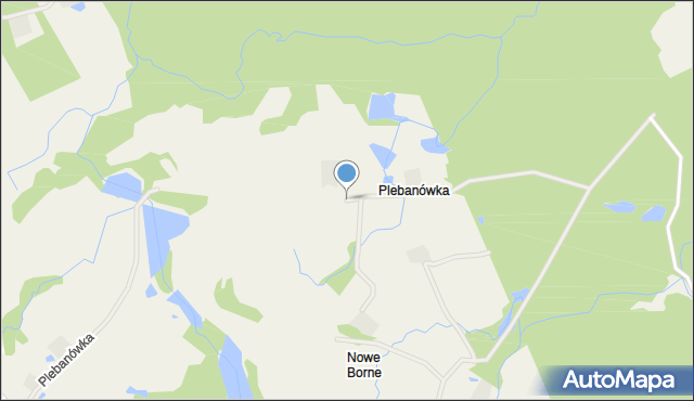 Plebanówka, Plebanówka, mapa Plebanówka