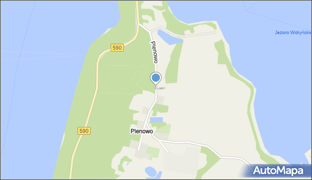 Plenowo, Plenowo, mapa Plenowo