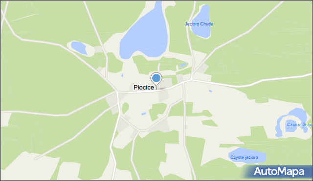 Płocice, Płocice, mapa Płocice