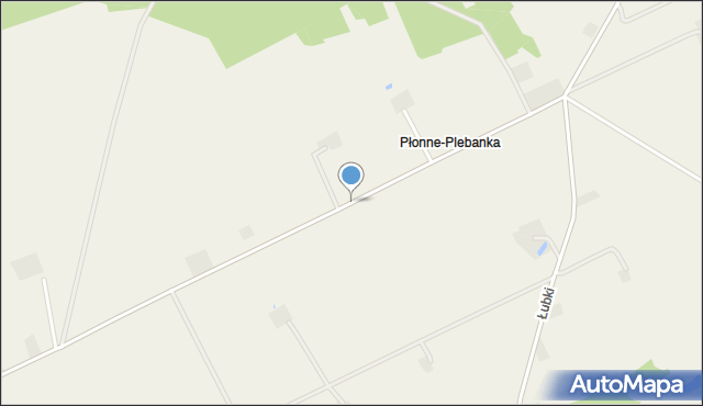 Płonne-Plebanka, Płonne-Plebanka, mapa Płonne-Plebanka