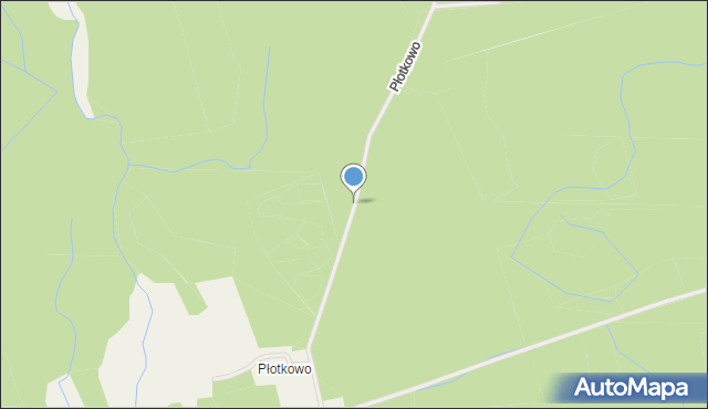 Płotkowo, Płotkowo, mapa Płotkowo