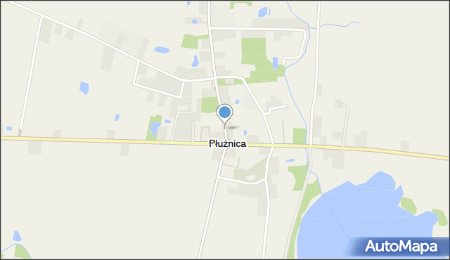 Płużnica, Płużnica, mapa Płużnica