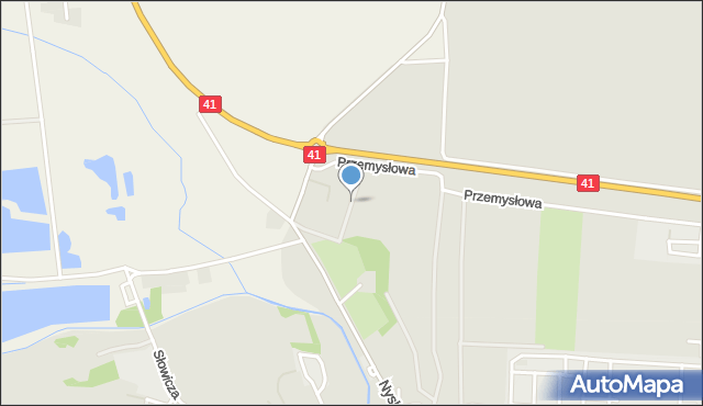 Prudnik, Plater Emilii, mapa Prudnik